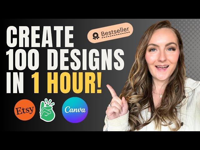 How Top Etsy Sellers Create 100+ Designs in Just 1 Hour! 