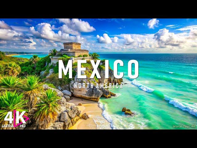 Mexico 4K - Amazing Aerial Film - Relaxing Piano Music - Natural Landscape