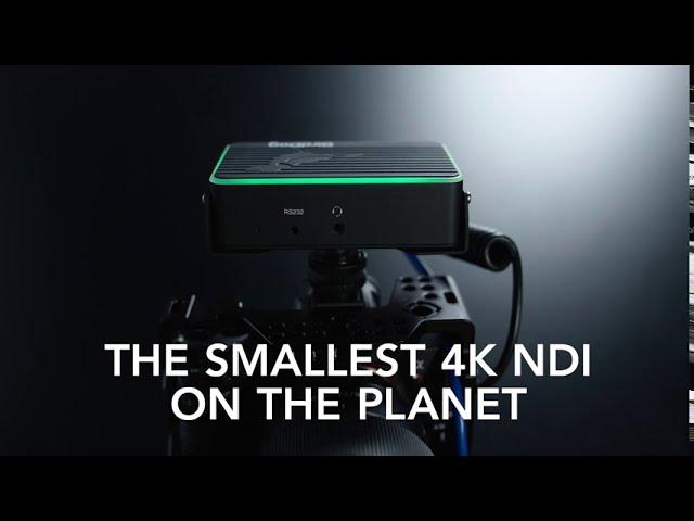 This. Is. Flex - The smallest 4K NDI on the Planet.