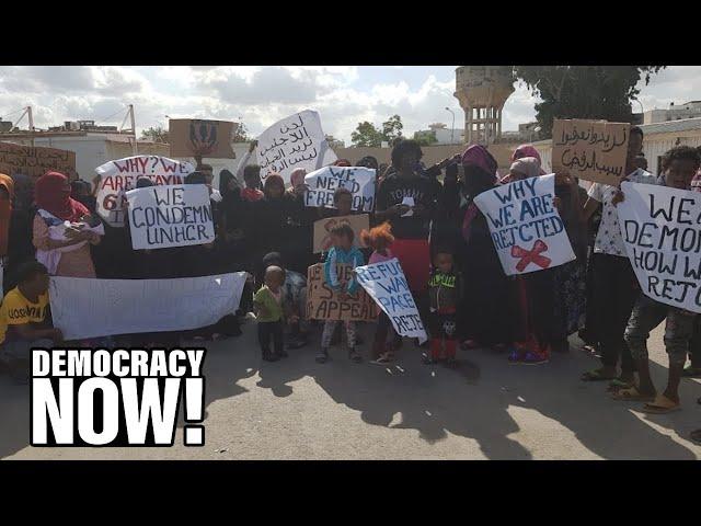 How Europe's Anti-Migrant Policies Gave Rise to "Absolutely Horrific" Refugee Prisons in Libya