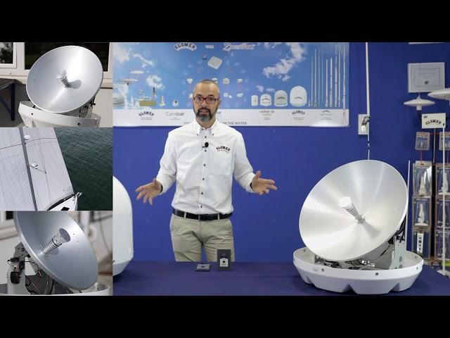 Glomex "NEO" satellite TV antennas