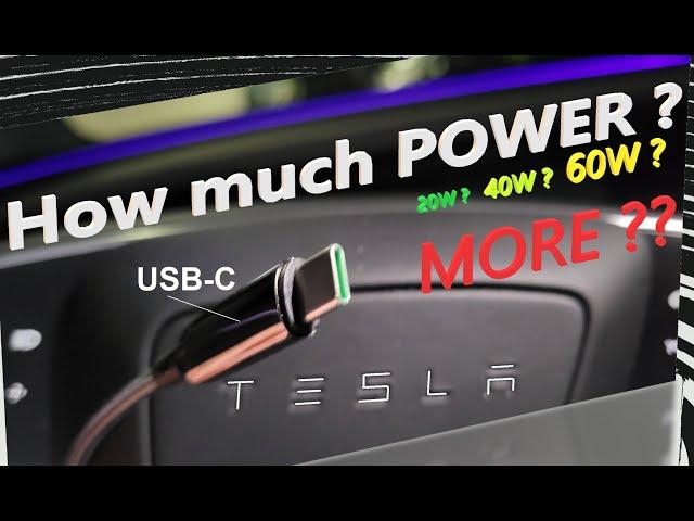 TESLA Higland MAXIMUM usb POWER -  Let's test it !!