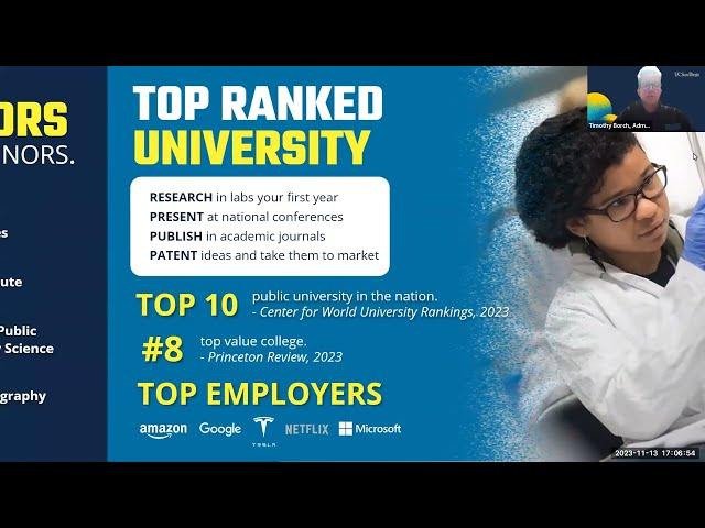 Why UC San Diego Webinar