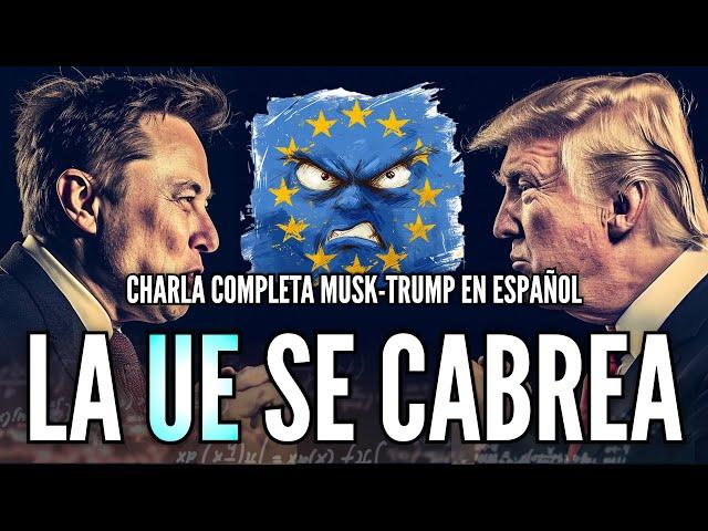 Europa AMENAZA con CENSURAR "X". Sigue AQUÍ la CHARLA entre MUSK y TRUMP para JUZGAR por TI MISMO