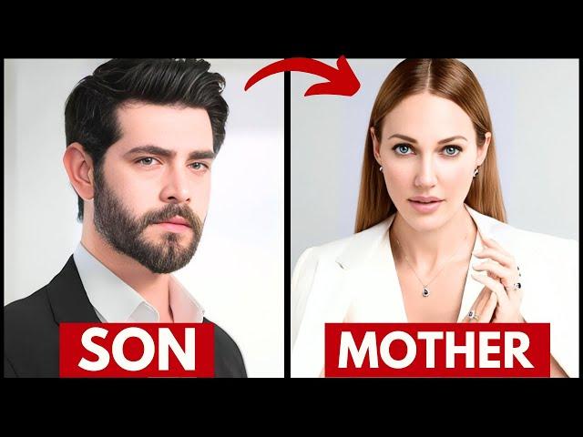 Famous Turkish Actors With Their Real Mom | Most Handsome Turkish Actors 2024