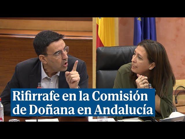 Rifirrafe en la comisión del Parlamento andaluz sobre la ley de regadíos en Doñana