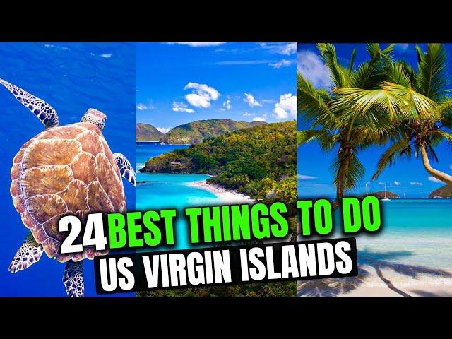 Best Things To Do in US Virgin Islands 2024 4K