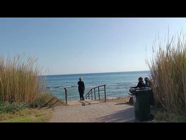 Декабрь на Кипре / Люди плавают в море / #travel #music #beach #cyprus@СеверныйКипрсЕленой