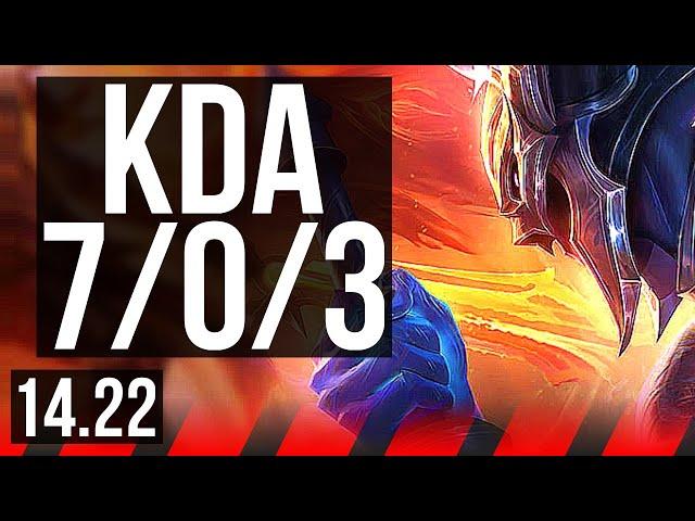 AATROX vs SINGED (TOP) | Godlike | KR Diamond | 14.22