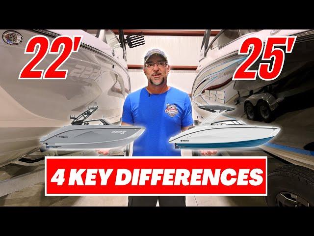 Yamaha 22' vs 25' | 4 Key Differences You Need To Know