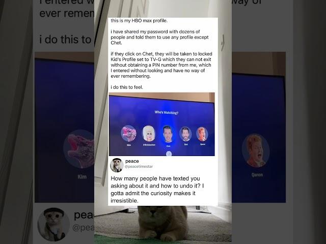His profile is actually pretty smart