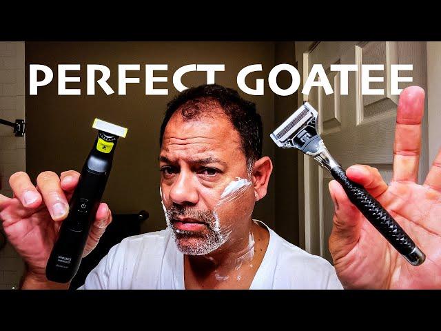 The Perfect Goatee Shave: OneBlade PRO & Harry's Razor Tag Team | AVERAGE GUY TESTED!