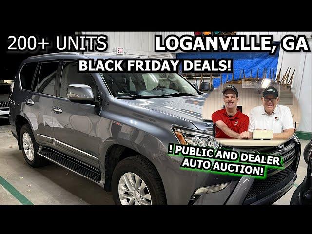 BLACK FRIDAY SALE this MONDAY at ATLANTA’S PREMIER PUBLIC & DEALER AUTO AUCTION! : EP 243