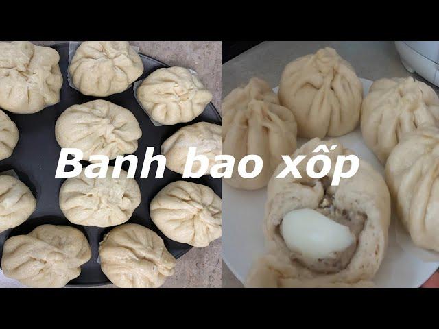 Cách Pha Bột Làm Bánh Bao Xốp || Cuộc Sống Mỹ