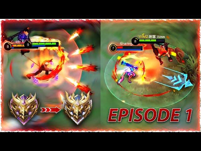 Using ONLY ASSASSINS From MYTHIC to IMMORTAL | Episode 1 - MLBB