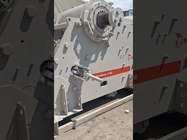 Renewed Metso C100 Jaw Crushers  #jawcrusher #metso #crushers #manufacturing