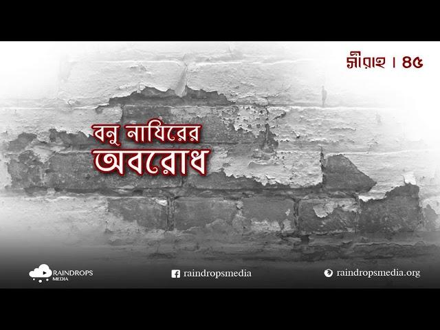 পর্ব ৪৫ | সীরাহ | বনু নাযীরের অভিযান | Rain Drops Media