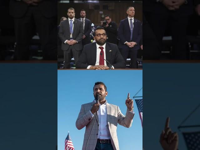 The right man for the right job- Mr. Kash Patel.
