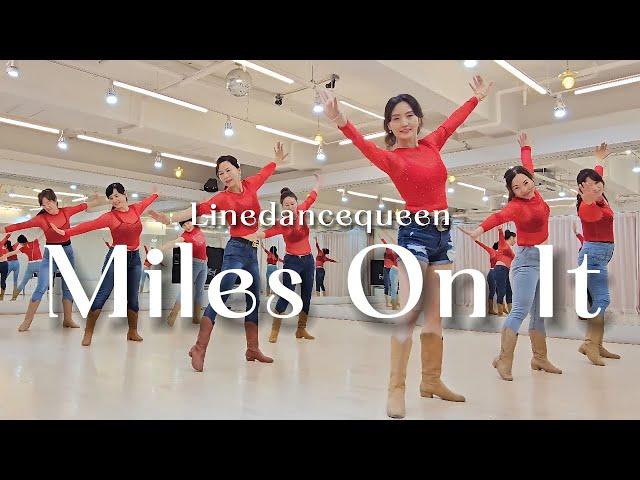 Miles On It Line Dance l Absolute Beginner l 마일스 온 잇 라인댄스 l Linedancequeen l Junghye Yoon