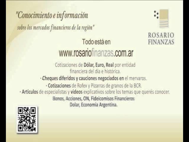 Presentación de Rosario Finanzas