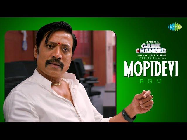 Mopidevi - BGM | Game Changer | Ram Charan, Kiara Advani, S. J. Suryah | Thaman S