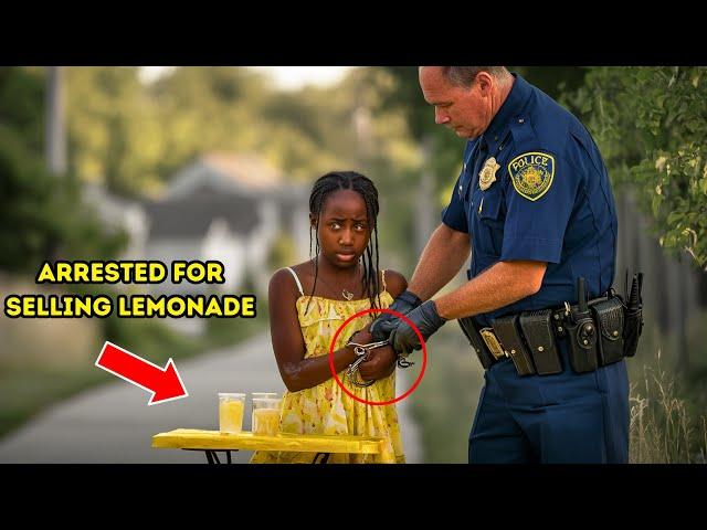 Racist Police Chief Arrests Black Girl for Selling Lemonade, Unaware of Who Her Dad Is…