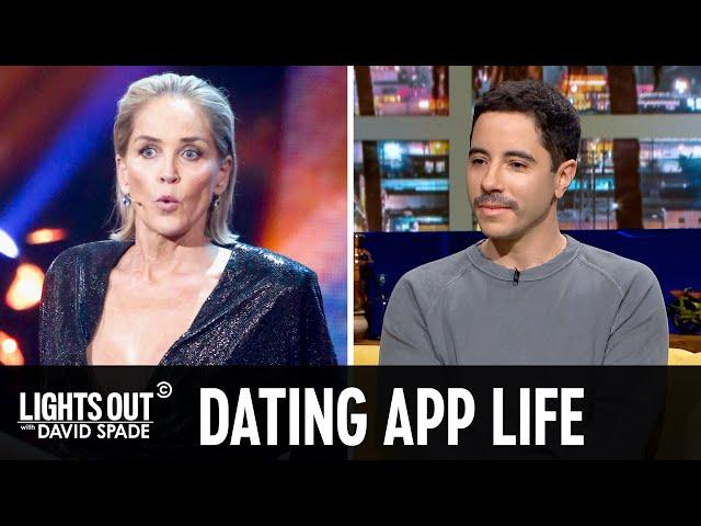 Sharon Stone vs. Bumble - Lights Out with David Spade