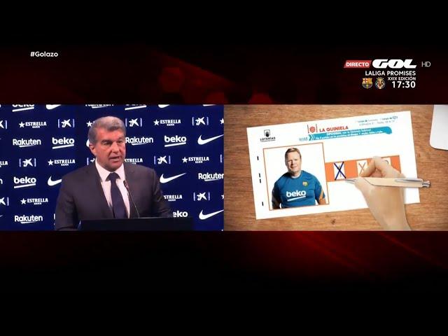 Laporta decide y elige a Koeman