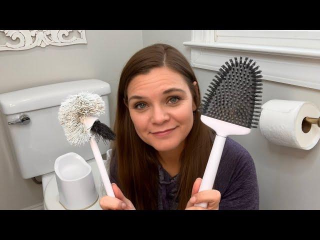 Pros and Cons of Bristle vs Silicone Toilet Brush and Holder Sets