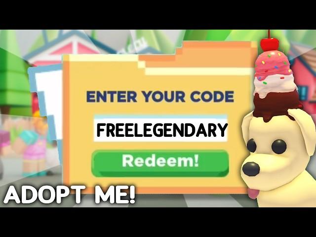 NEW Adopt Me Promo Code Secret Item!