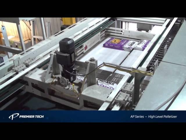 Automatic Bag Palletizer | High Level Palletizing System (APH-1240, Formerly AP-440 Series)