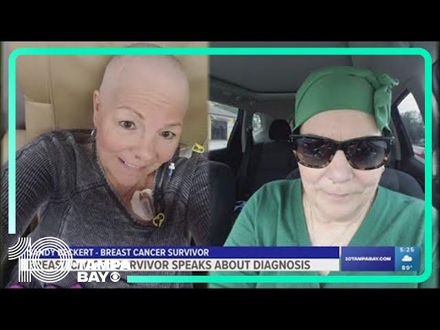 Breast cancer survivor shares her story of strength after stage 3 diagnosis