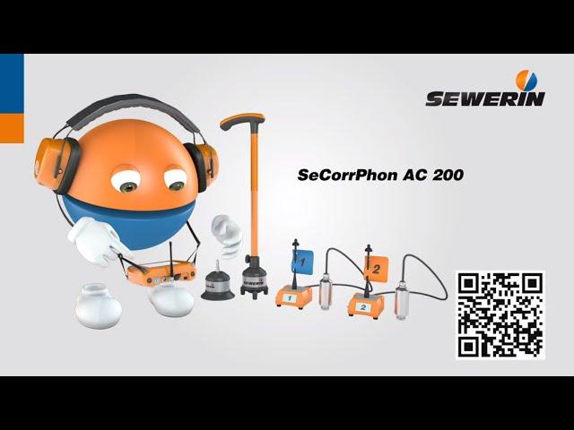 Correlador + Geófono para la detección de fugas de agua SeCorrPhon AC200