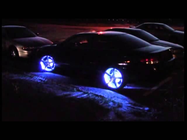 LED wheels! Светодиодный (LED) тюнинг дисков.