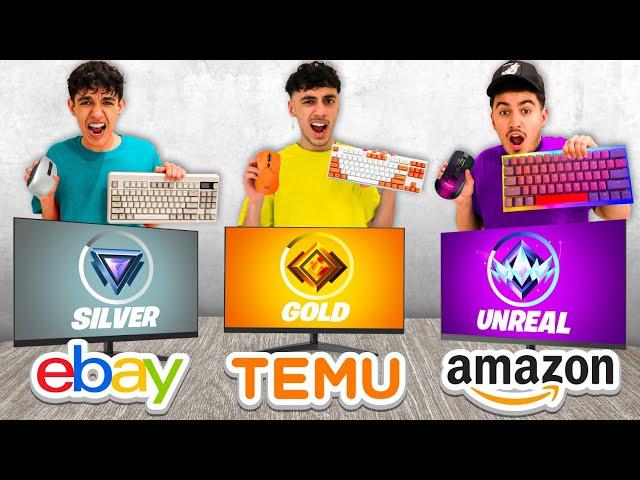 Playing RANKED With Keyboard & Mouse Combos From Different Websites! (Temu, Amazon)