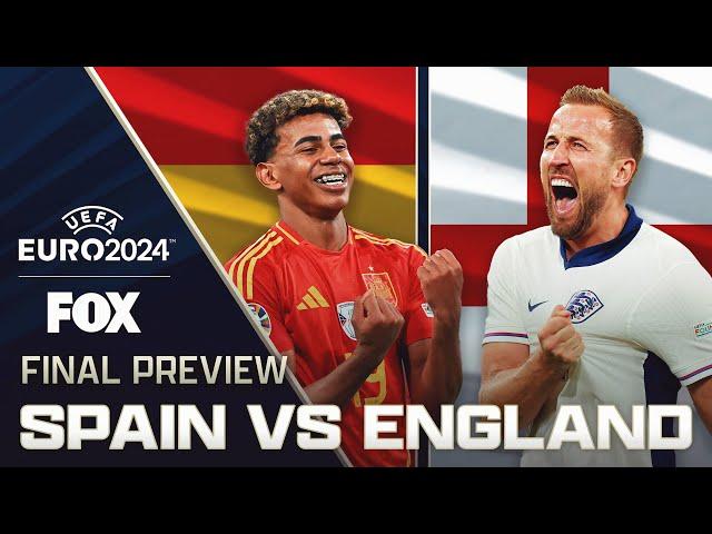 Spain vs. England Final Preview: UEFA Euro Final | FOX Soccer