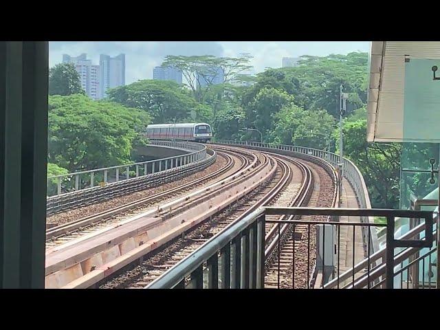 [三菱 GTO チョッパ]싱가포르 MRT 동서선 파시르 리스행 C151 도버 진입