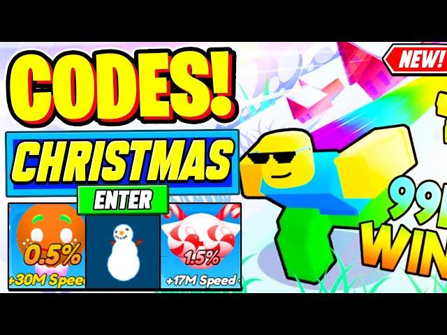 ️New️ ALL WORKING CHRISTMAS UPDATE CODES For Race Clicker 2024 - Roblox Race Clicker Codes 2024