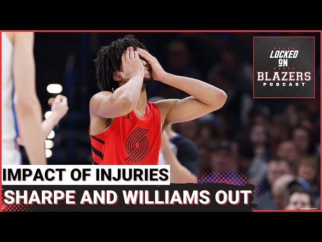 How Injuries to Shaedon Sharpe and Robert Williams Will Impact the Portland Trail Blazers