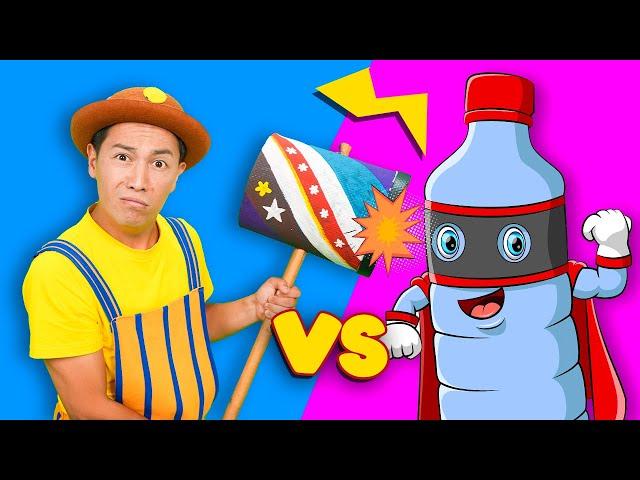 The Green Bottles  | Nursery Rhymes & Songs for Kids | Tigi Boo Kids Songs