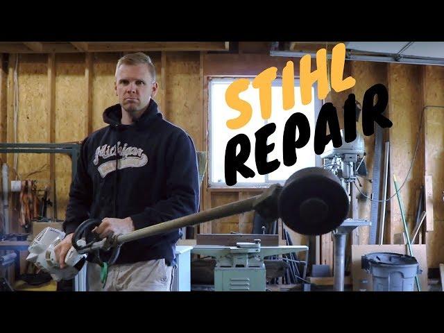 Fixing a Stihl trimmer from bogging down