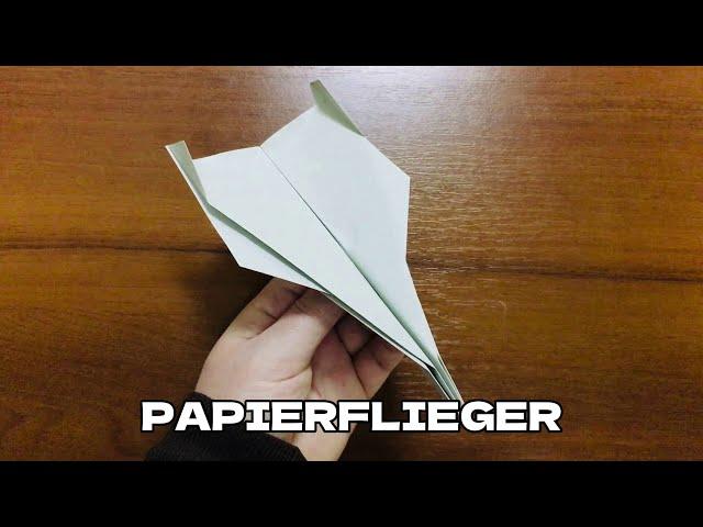 PAPIERFLIEGER FALTEN DER ULTRA WEIT FLIEGT