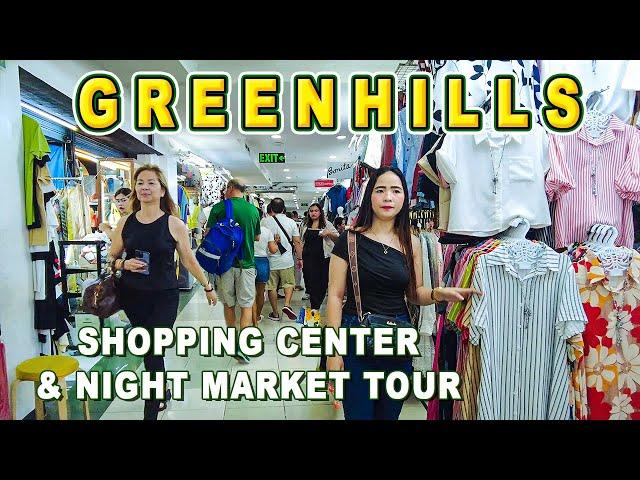 Greenhills Shopping Center & Night Market | Must-Visit Holiday Destination in Metro Manila