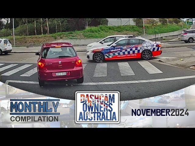 Dash Cam Owners Australia November 2024 On the Road Compilation