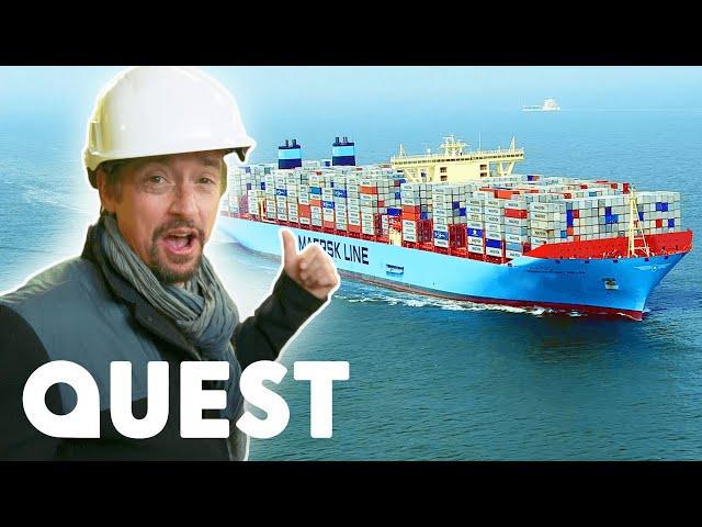 Secrets Of The Marie Maersk Container Ship | Richard Hammond’s Big