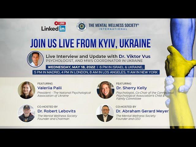 Live Event from Kyiv, Ukraine-Building Mental Resilience 5