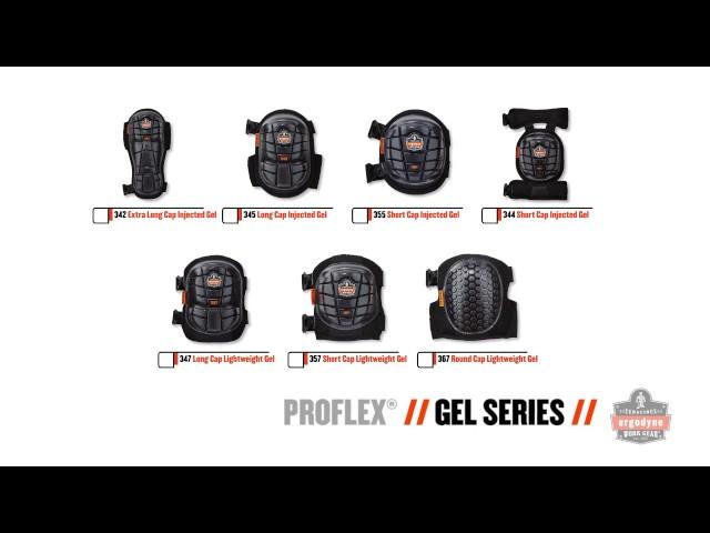 Ergodyne Gel Knee Pads Designed for All Day Comfort and Maximum Durability