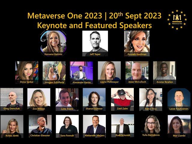 Metaverse One 2023 - September 20th