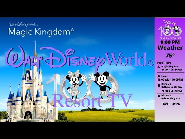 Disney Resort TV - Disney World - April 2, 2023 - WDW Today Channel - DISNEY 100 LIVE STREAM