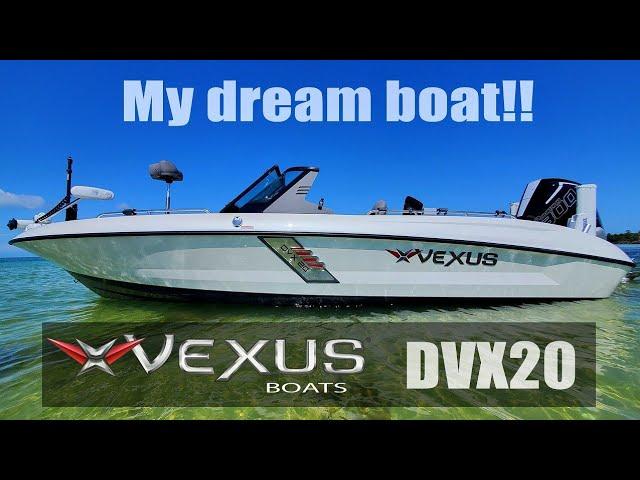 DREAM BOAT Walk-through - Vexus DVX 20/Mercury 300R